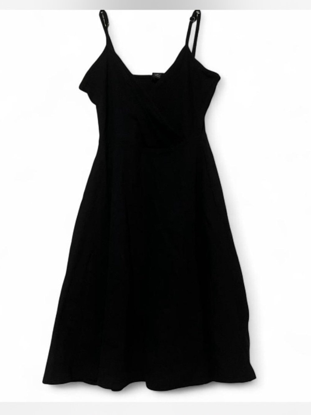 Black mini dress